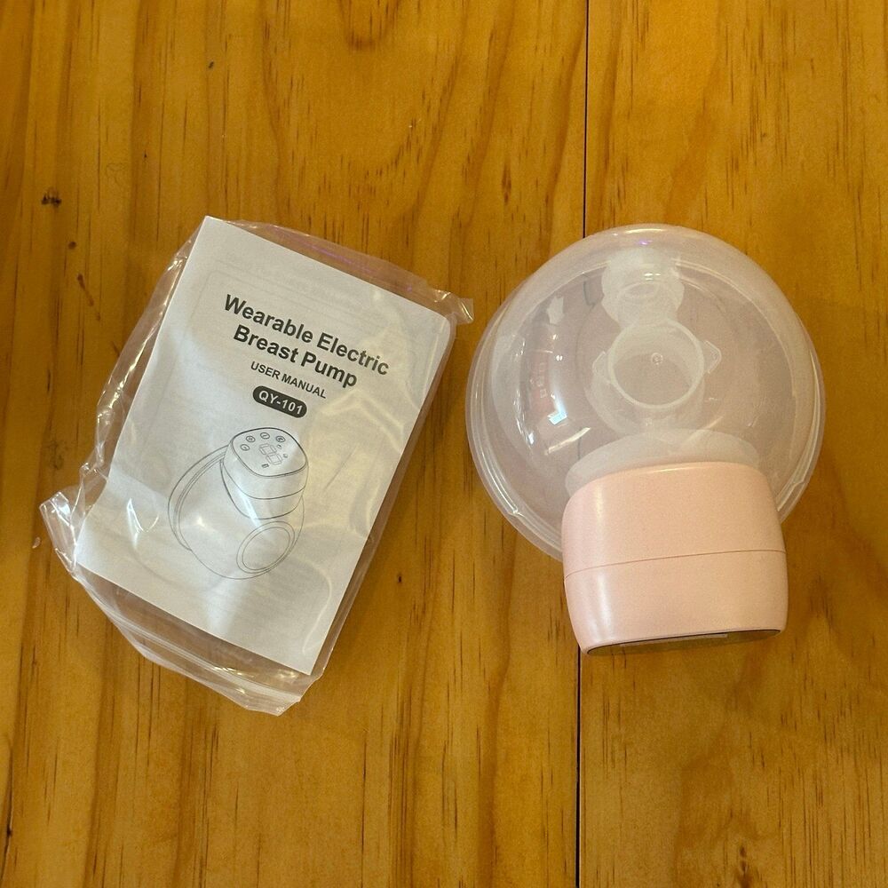 Wearable Electric Breast Pump (QY-101) Pink Light & Silent